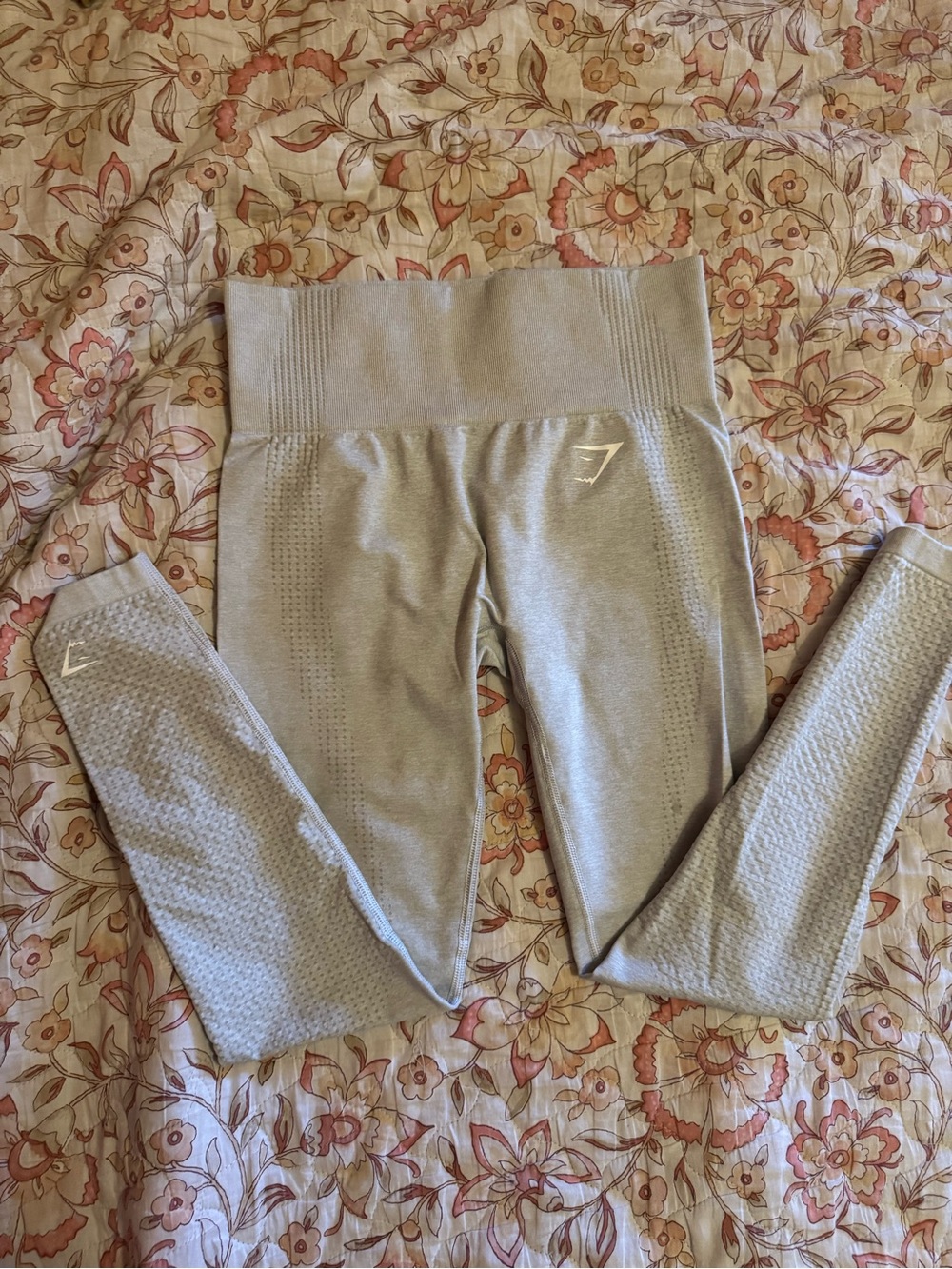 Gymshark Women’s Seamless High-Waist Leggings - Light Gray